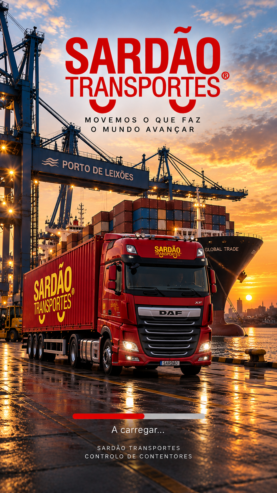 Sardão Transportes no Porto de Leixões